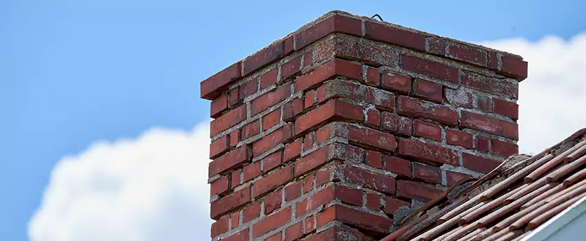 Brick Chimney Flue Installation in Medford, NY
