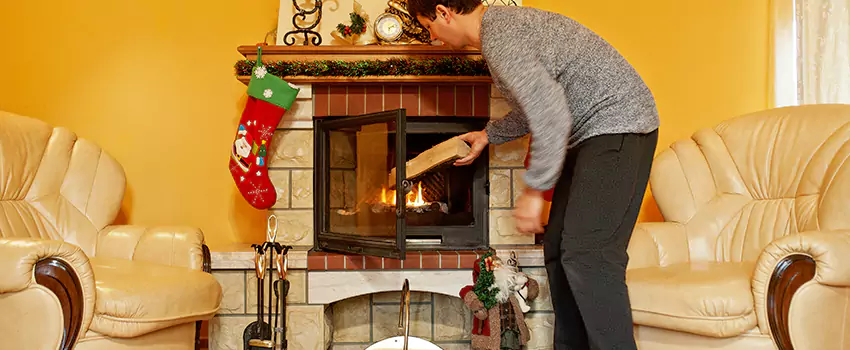Gas to Wood-Burning Fireplace Conversion Services in Medford, New York