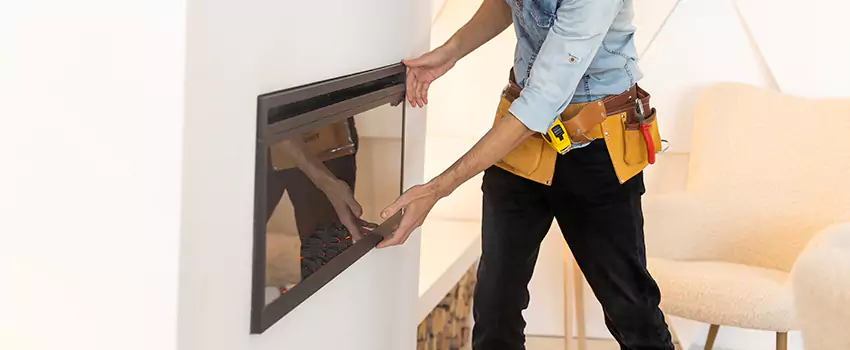 Metal Fireplace Installation in Medford, New York