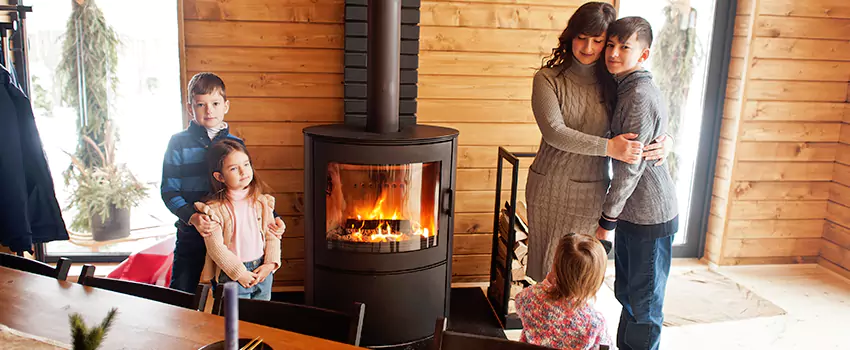 Morso Cast Iron Fireplace Insert Installation in Medford, New York
