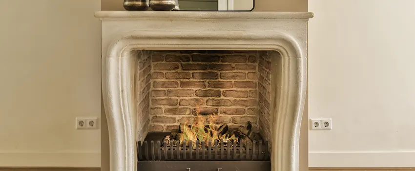 Vintage-style Fireplace Redesign in Medford, New York