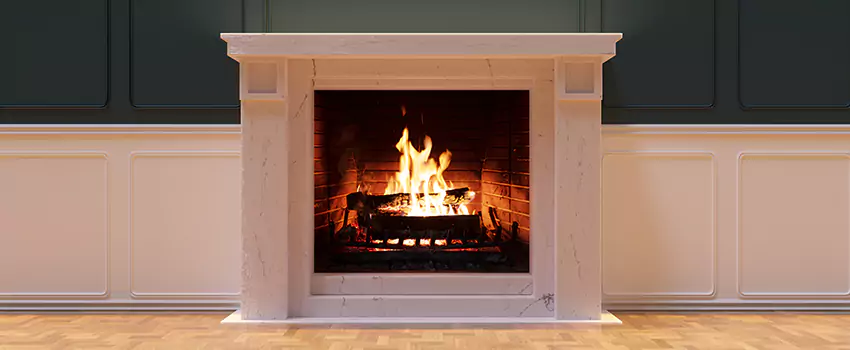 Open Flame Wood-Burning Fireplace Installation Services in Medford, New York