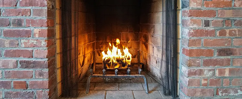 Repairing Damaged Fireplace Tiles in Medford, New York