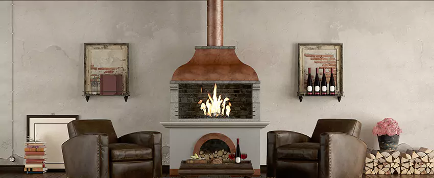Thelin Hearth Products Providence Pellet Insert Fireplace Installation in Medford, NY