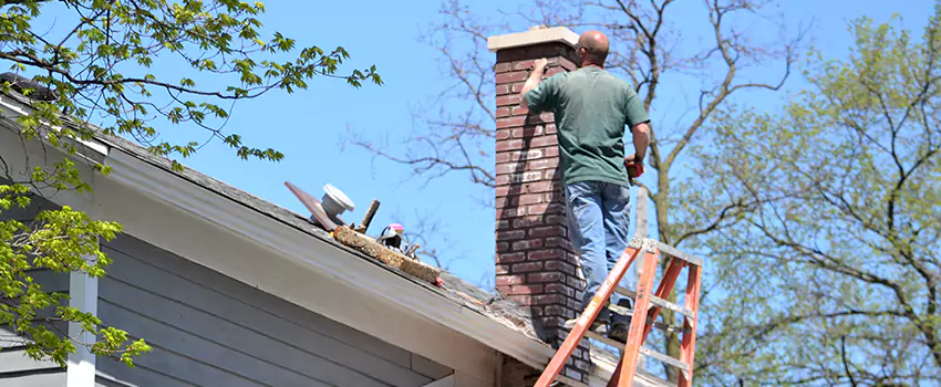 Vinyl and PVC Chimney Flashing Installation in Medford, NY