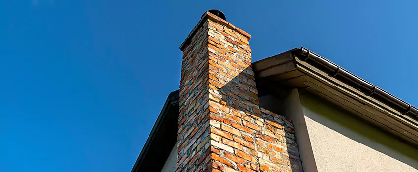 Masonry Chimney Flashing Repair in Medford, New York