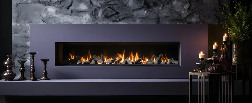 Ember Bed for Ventless Gas Fireplace in Medford, NY