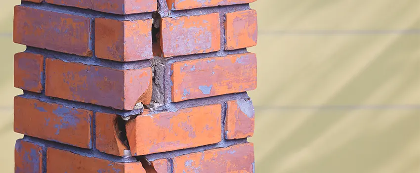 Repairing Cracked Porcelain Tiles for Fireplace in Medford, NY